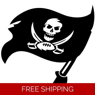 NFL Football Tampa Bay Bucaneers die cut vinyl decal NFL Football Tampa Bay Bucaneers die cut vinyl decal
